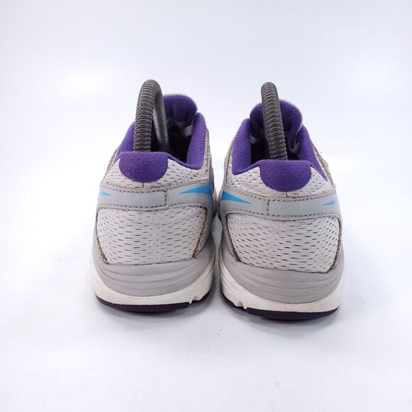 Nike Dual Fusion Run 2 Athletic Running Shoe Womens Size 6 599564-010 Gray Blue - Picture 3 of 9